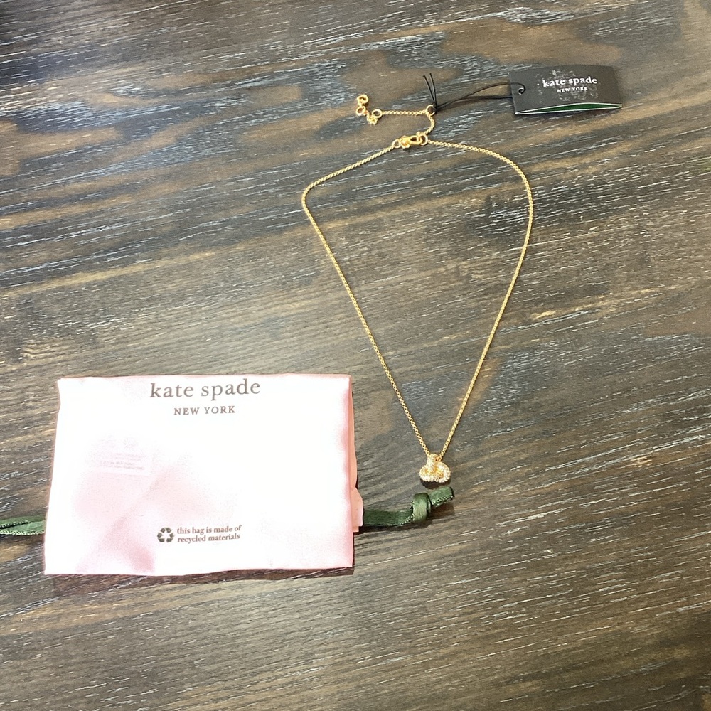 Kate Spade Double Knot Pave Necklace